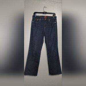 Chaps Dark Blue Bootcut Jeans (6)